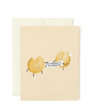 Fortune Cookies Card