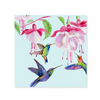 Hummingbirds Pop Up Card