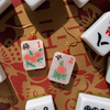 Mahjong Flower Earrings