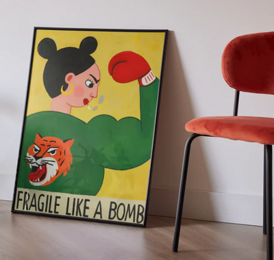 Fragile Like A Bomb Print