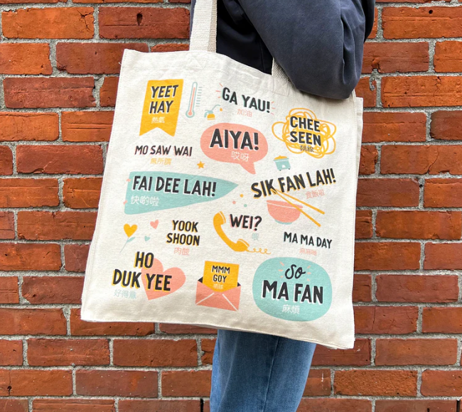 Cantonese Sayings Tote