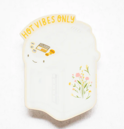 Hot Vibes Only Sticker