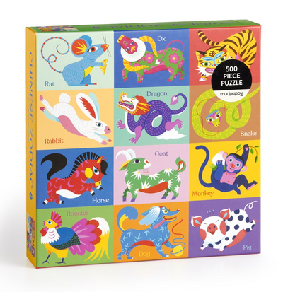 Chinese Zodiac 500 Piece Puzzle