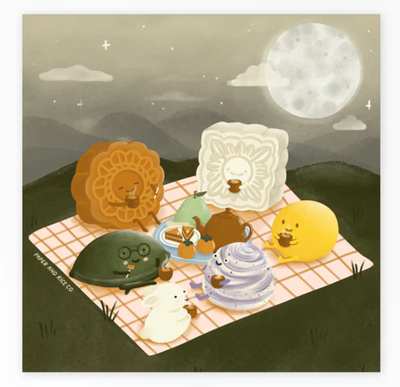 Mooncake Reunion Print