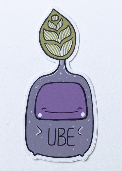 Ube Sticker