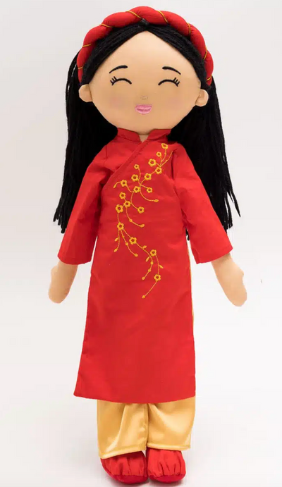 Vietnamese 'Hoa' Cultural Doll