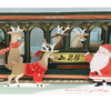 Holiday Train Car Pop Up Card