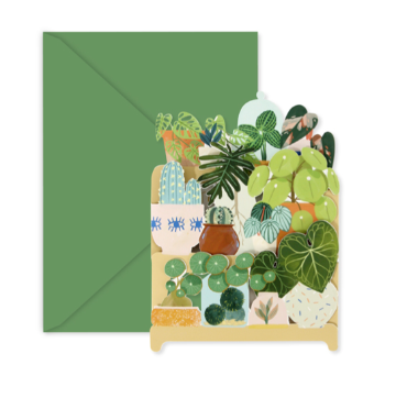 Plant Stand Pop Up Card