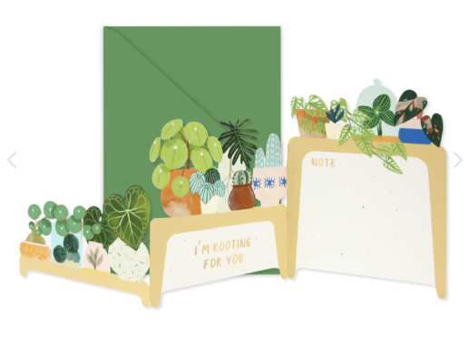 Plant Stand Pop Up Card