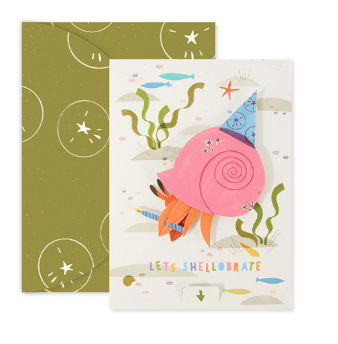 Shellebrate Pop Up Card