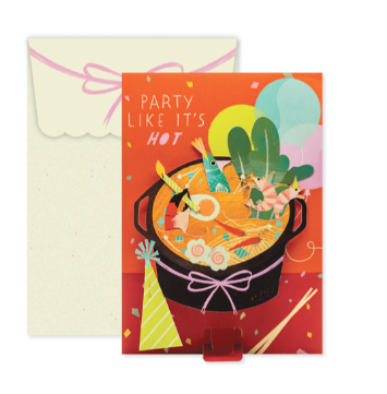 Hot Pot Interactive Card