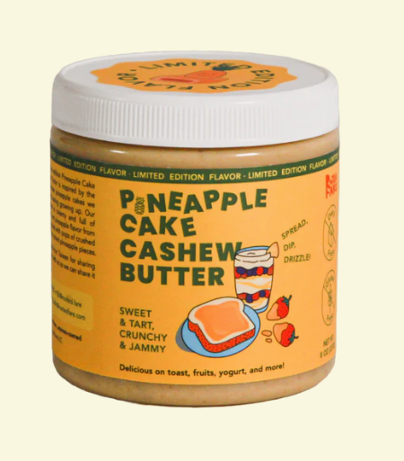 Pineapple Cake Cashew Butter