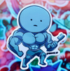 Buff Smiski Sticker