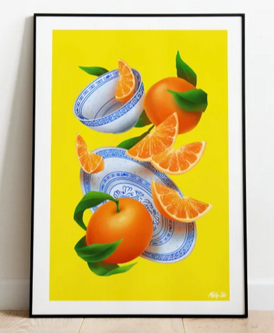 Molly Wu Sliced Fruit Print