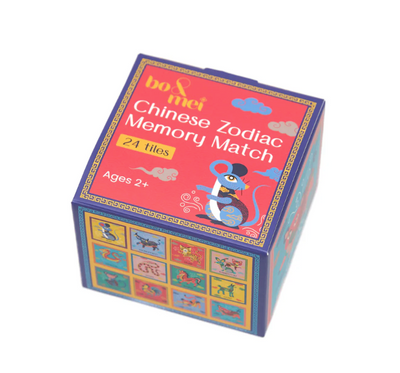 Chinese Zodiac Memory Match Game