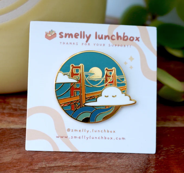 San Francisco Enamel Pins