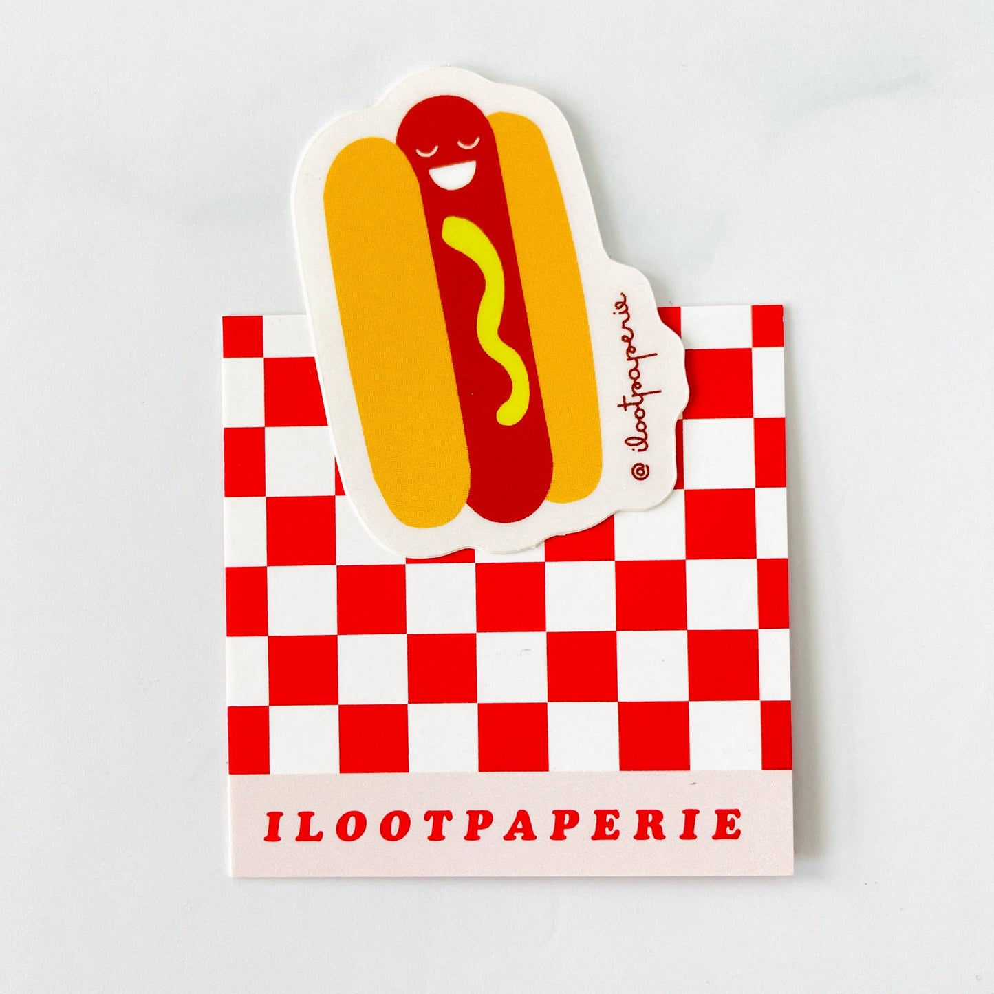 Hotdog! Mini Sticker