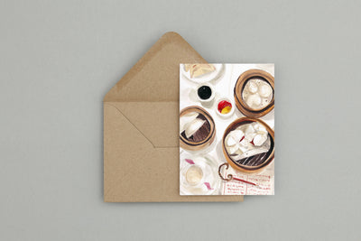 Dim Sum Greeting Card