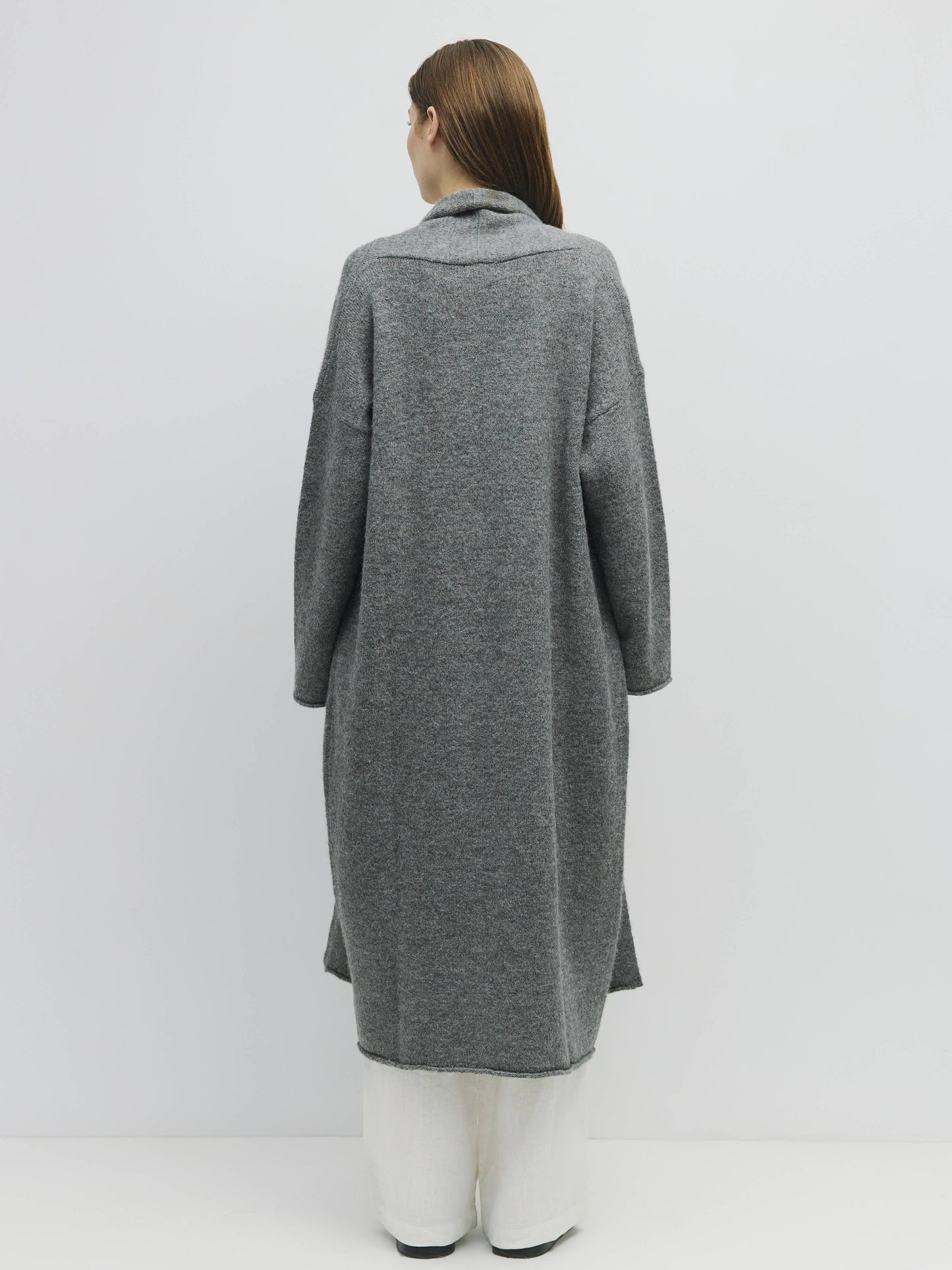 The Heidi Coat | Heavy Knit Coat