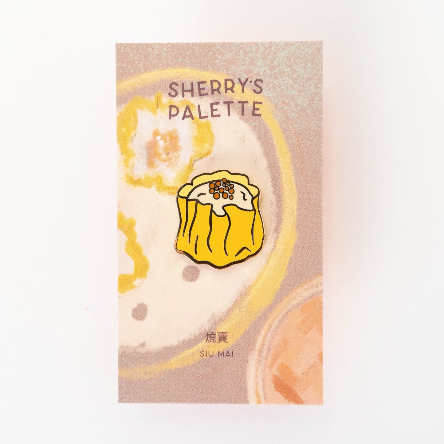 Siu Mai Enamel Pin