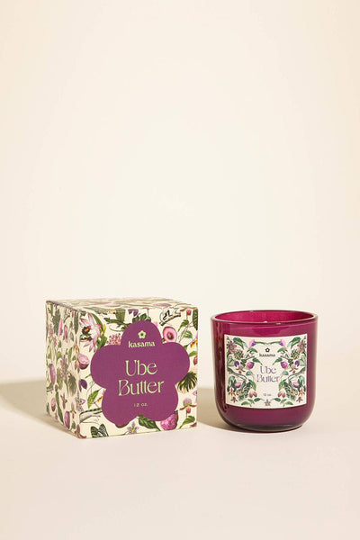 Ube Butter Soy Wax Candle 12oz.