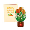 Lunar New Year Tangerine Tree Card