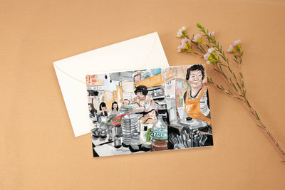 Korean Food Greeting Card