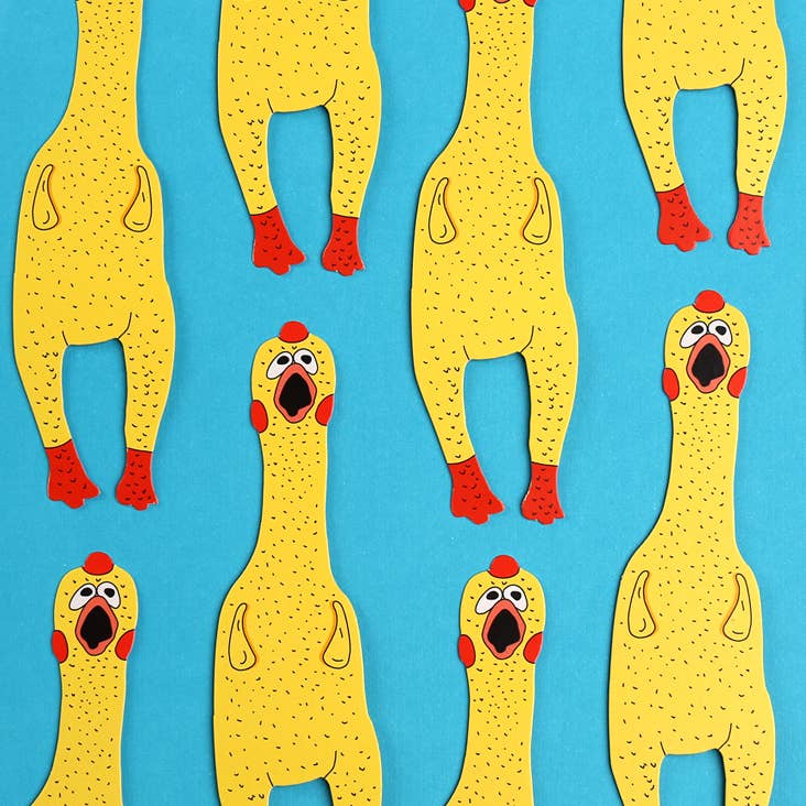 Rubber Chicken Bookmark