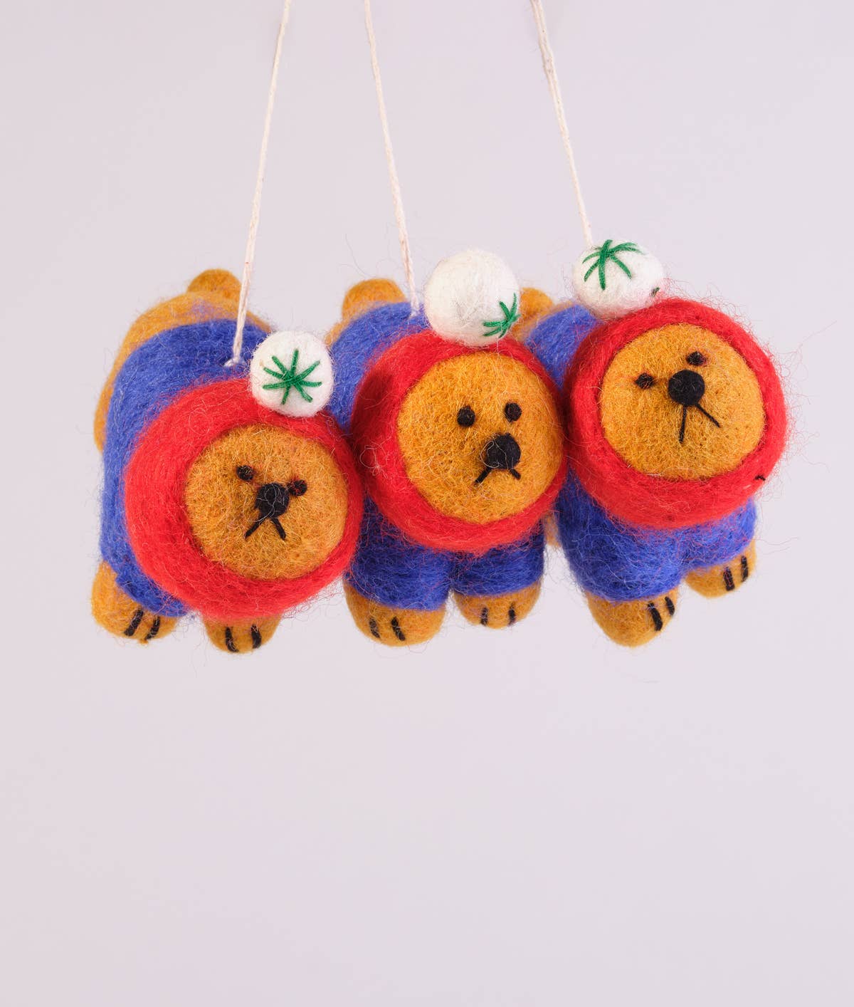 'Ronnie' Hanging Felt Ornament