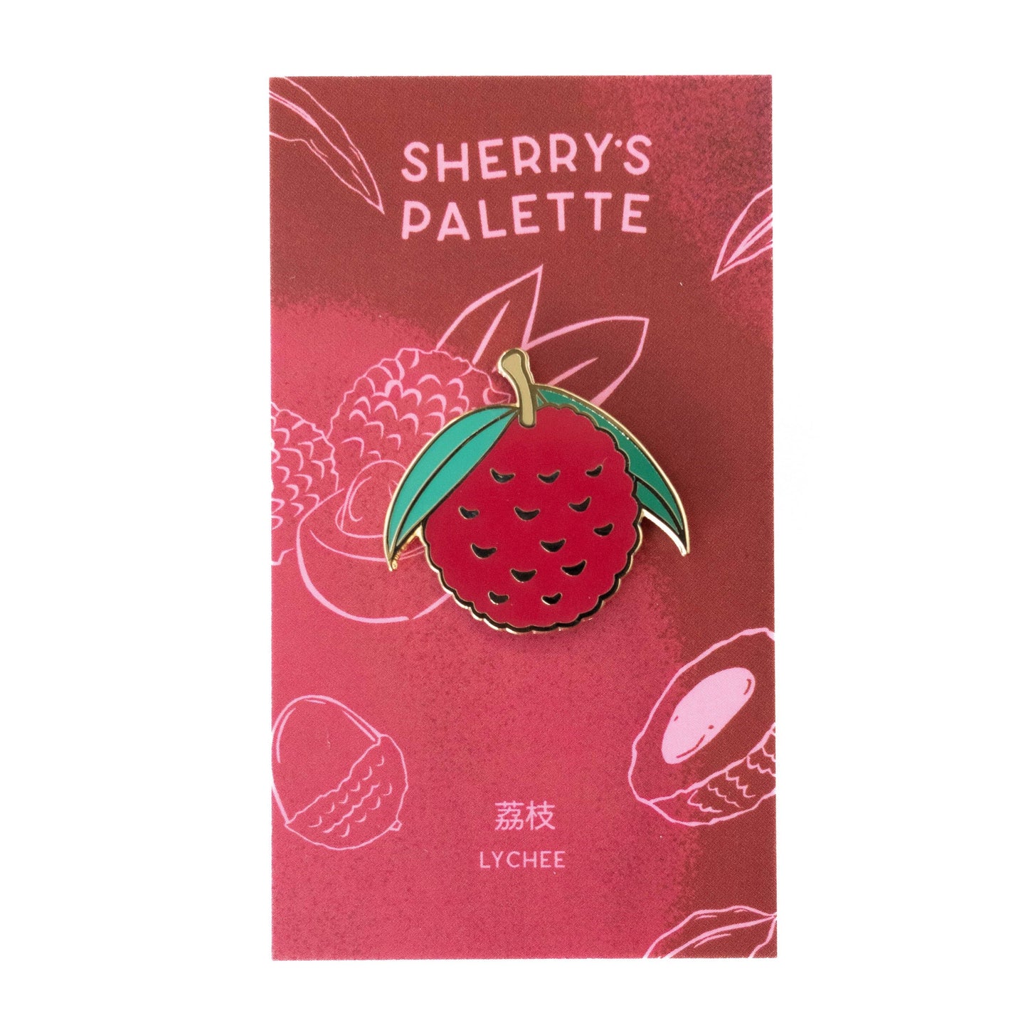 Lychee Enamel Pin