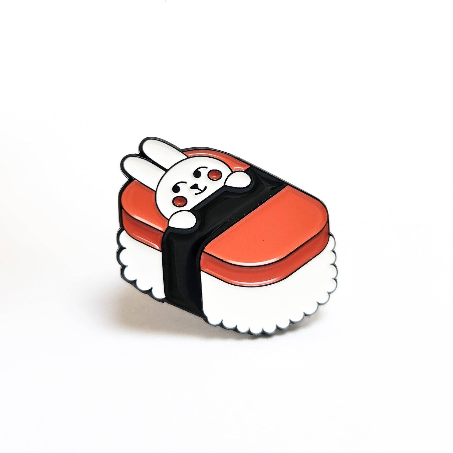 Bunny Musubi Enamel Pin