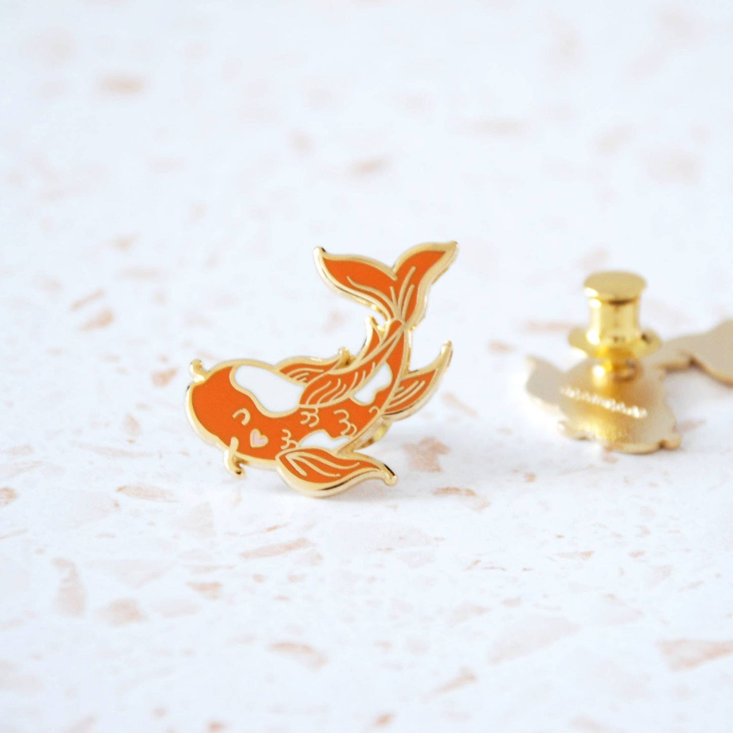 Lucky Koi Fish Enamel Pin