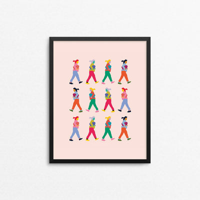 People To See Art Print