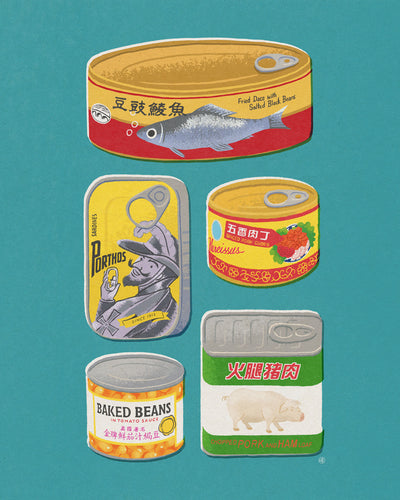 Canned Comfort Print