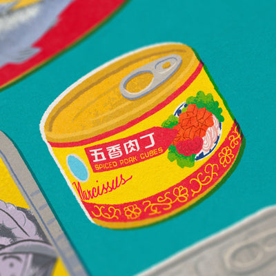 Canned Comfort Print