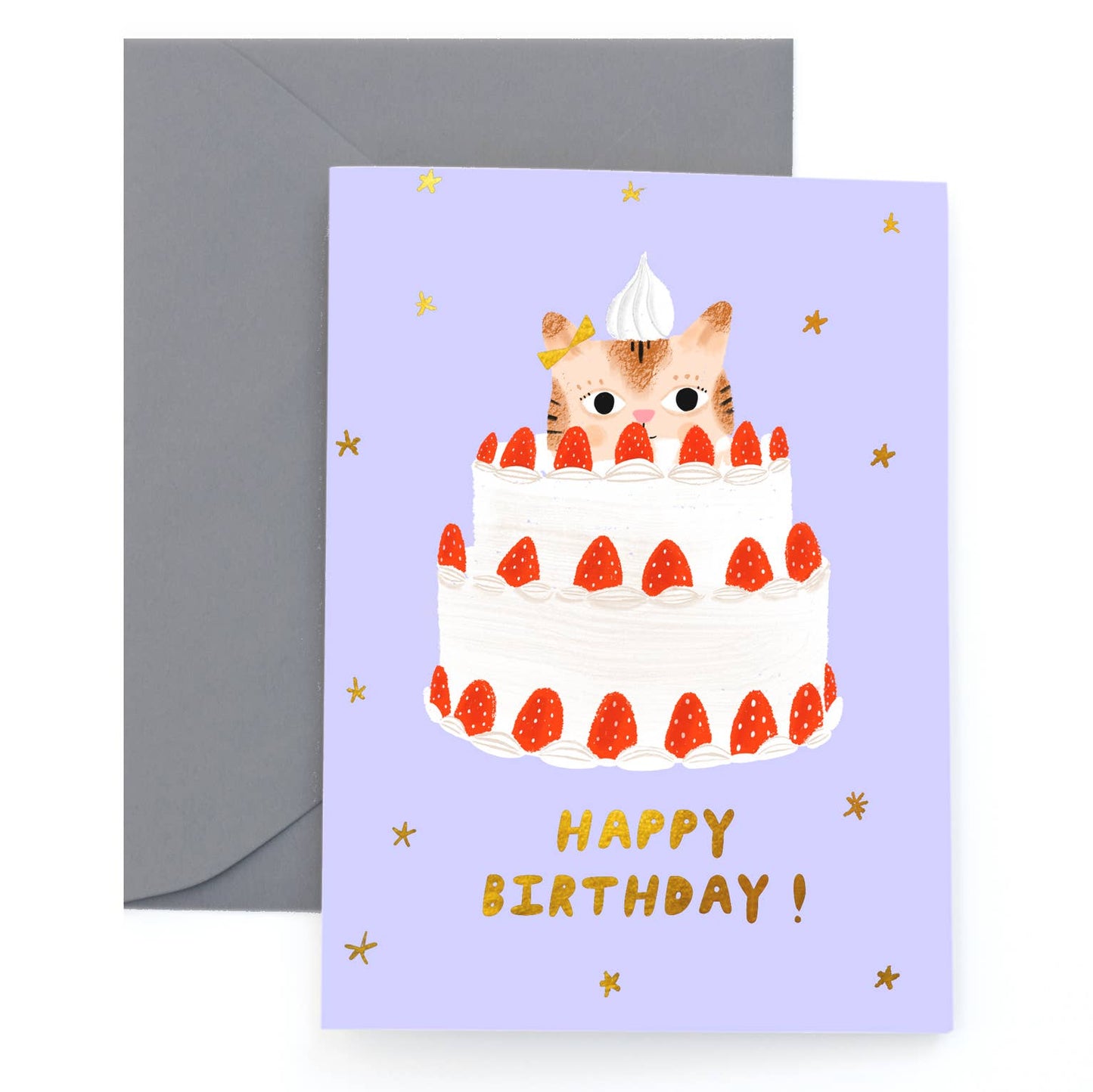 Kitty Cake Card