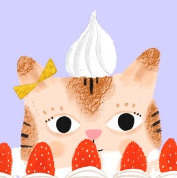 Kitty Cake Card