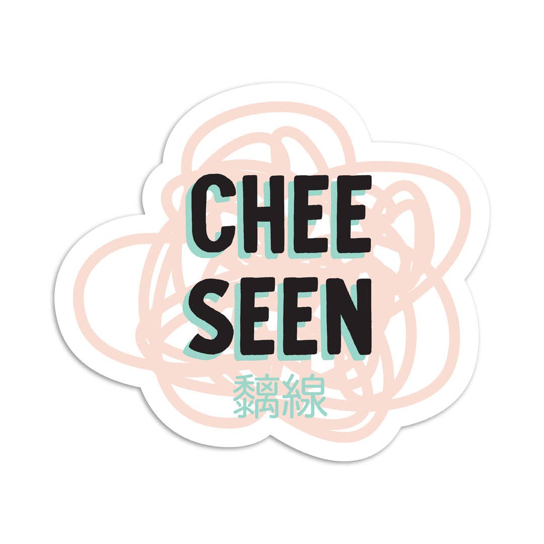 Chee Seen vinyl sticker