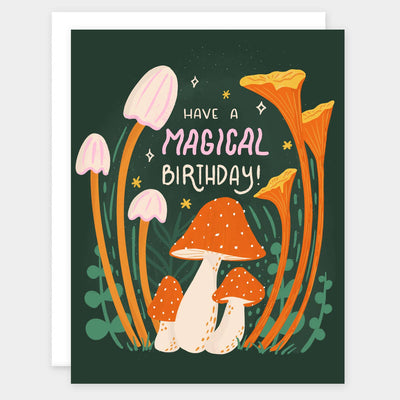 Mushroom Birthday Card