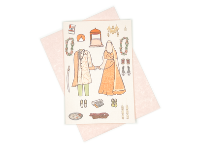 Indian (Sikh) Wedding Card