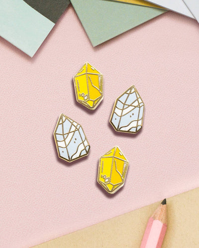 Crystal Mini Enamel Pin