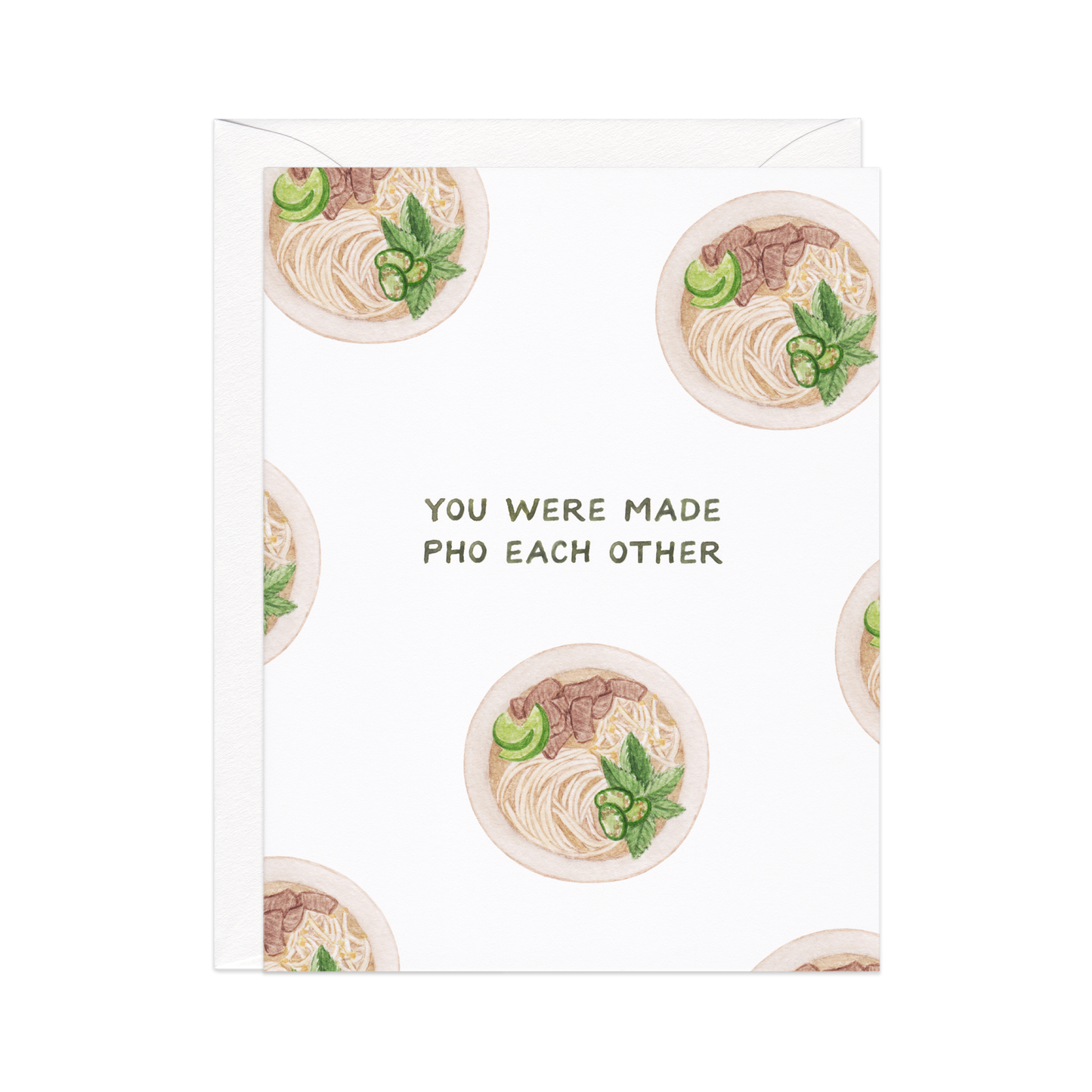 Made Pho Each Other Wedding Card