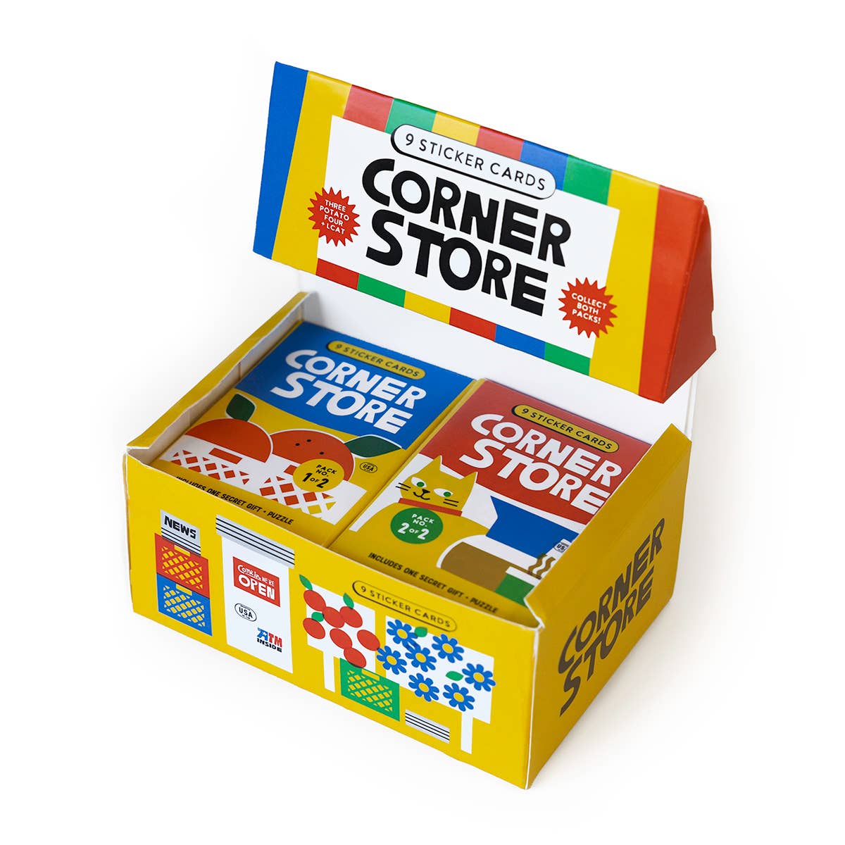 Corner Store Sticker Cards