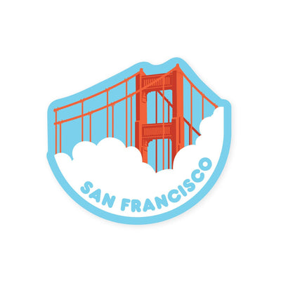 SF Bridge Sticker