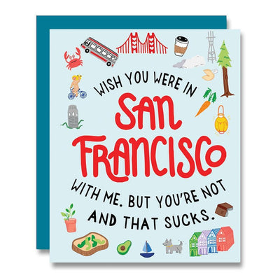 Wishing San Francisco, Card