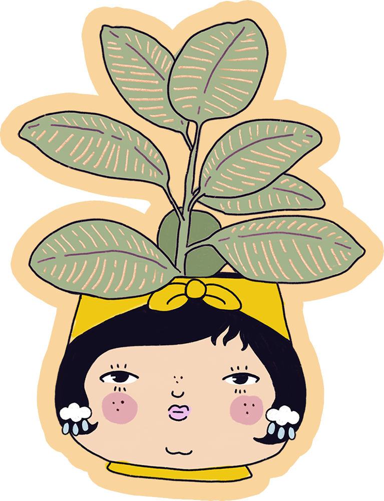 Rubber Tree Sticker